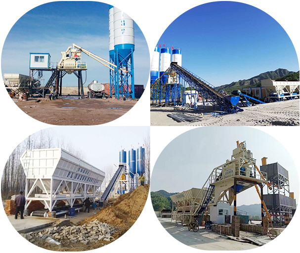Concrete batching equipment