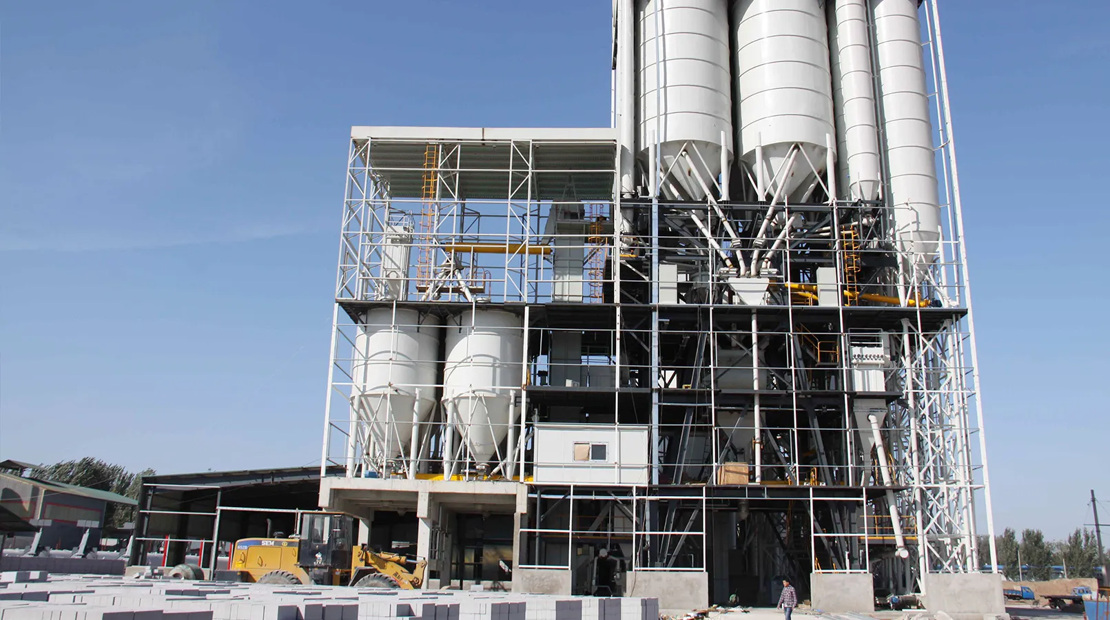 Indonesia dry mortar production line