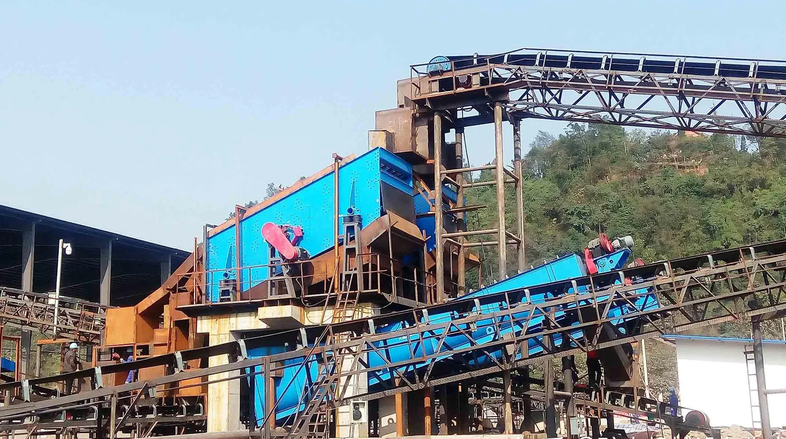 South African manganese ore plant