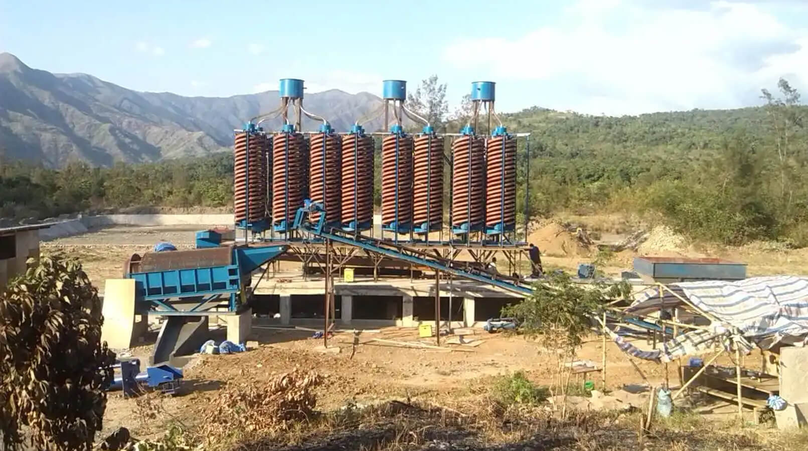 Chrome ore processing plant in South Africa