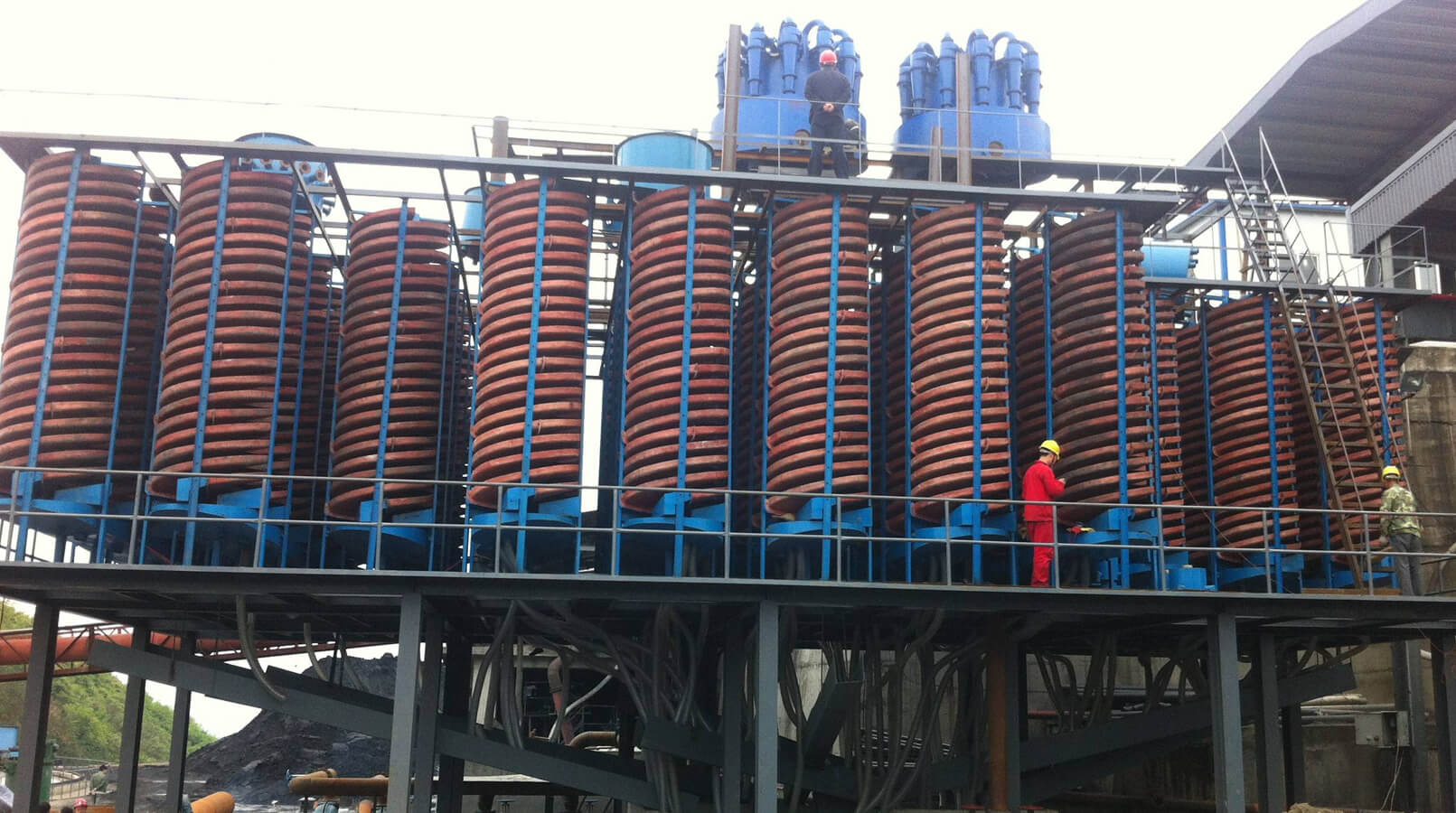 Chrome gravity separation in Kazakhstan