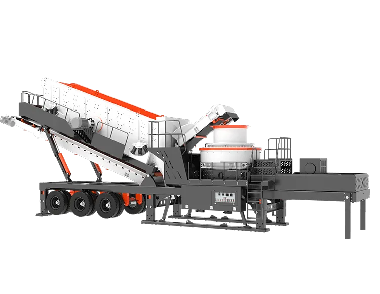 K Series Fine Crushing And Shaping Screening Mobile Station