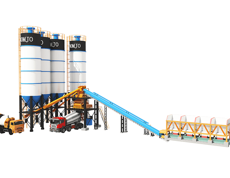 ZJ Series Stationary Concrete Batching Plant