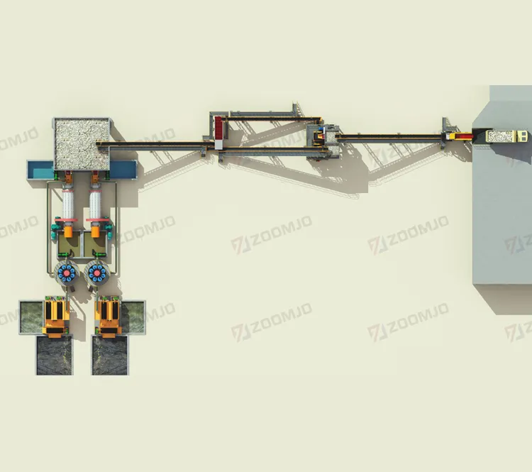iron ore magnetic separation plant process flow diagram